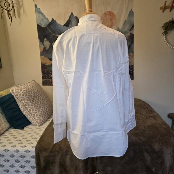 J.Crew Oversized White Button-Up Shirt NWT Size M - Picture 10 of 16
